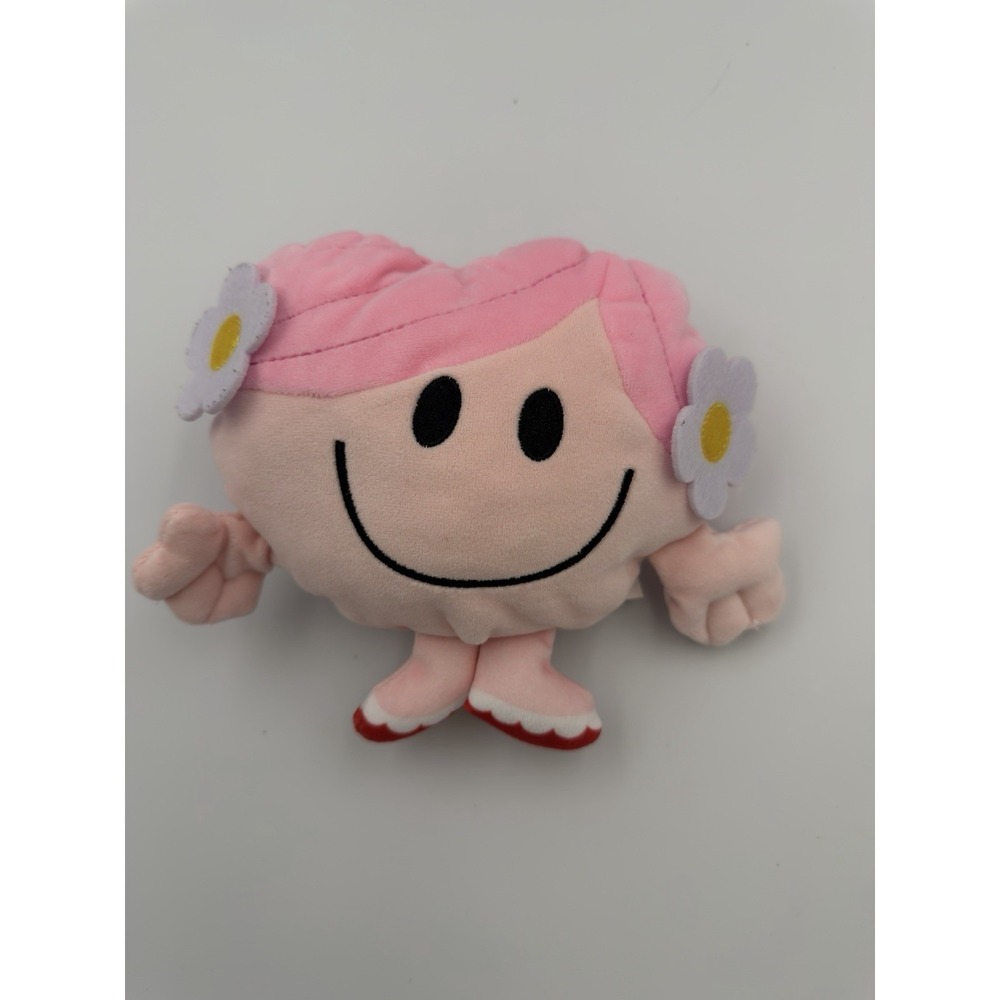 Little Miss Memes Miss Hugs 6" Plush Stuffed Toy Pink Heart 2023